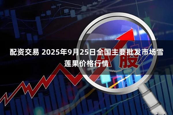 配资交易 2025年9月25日全国主要批发市场雪莲果价格行情